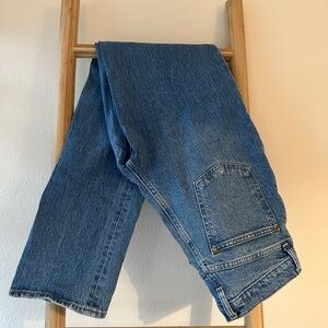 Curve Love Ultra High Rise 90s Straight Jean from Abercrombie and Fitch